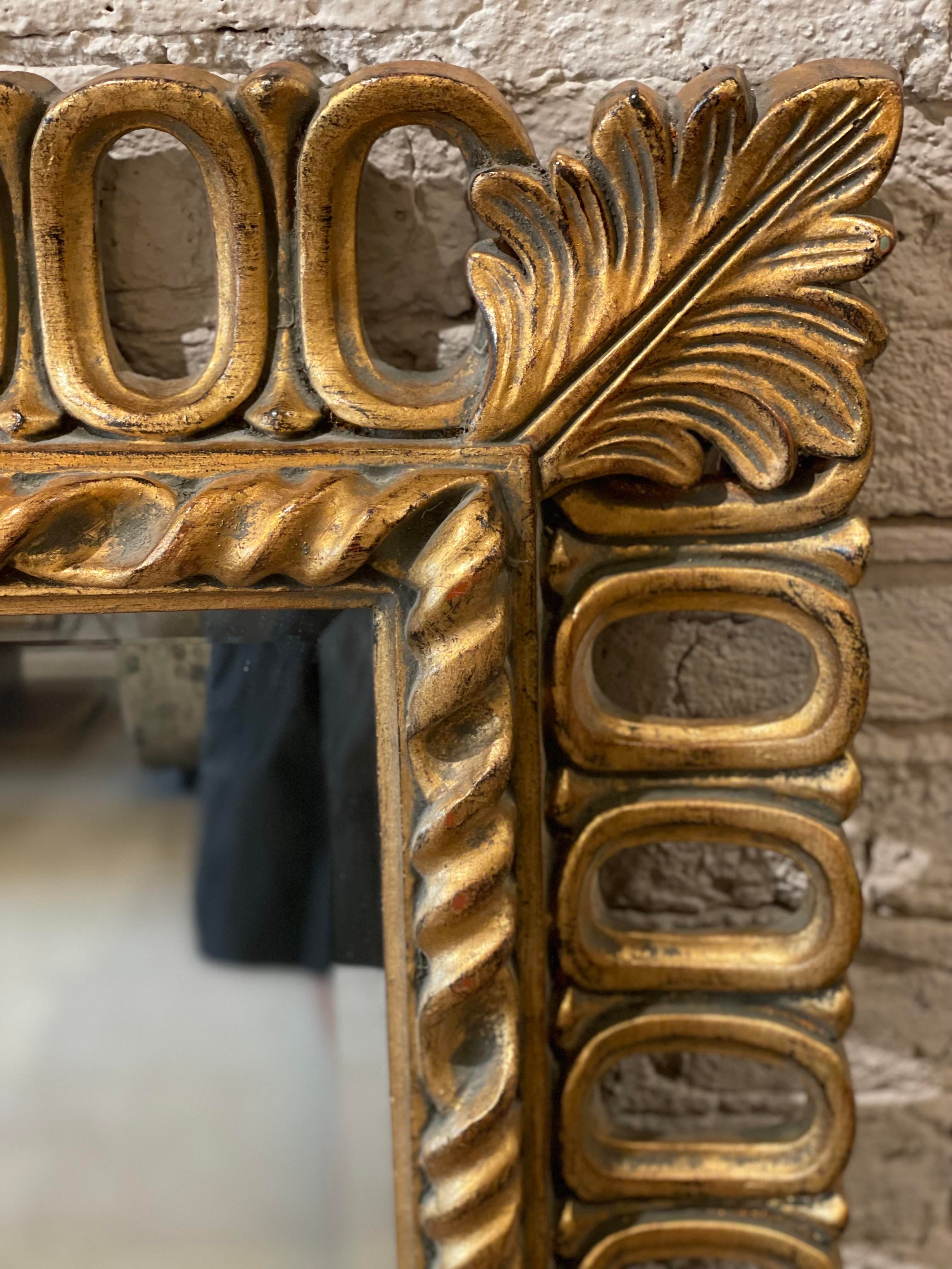 Vintage Gold Gilt Mirror