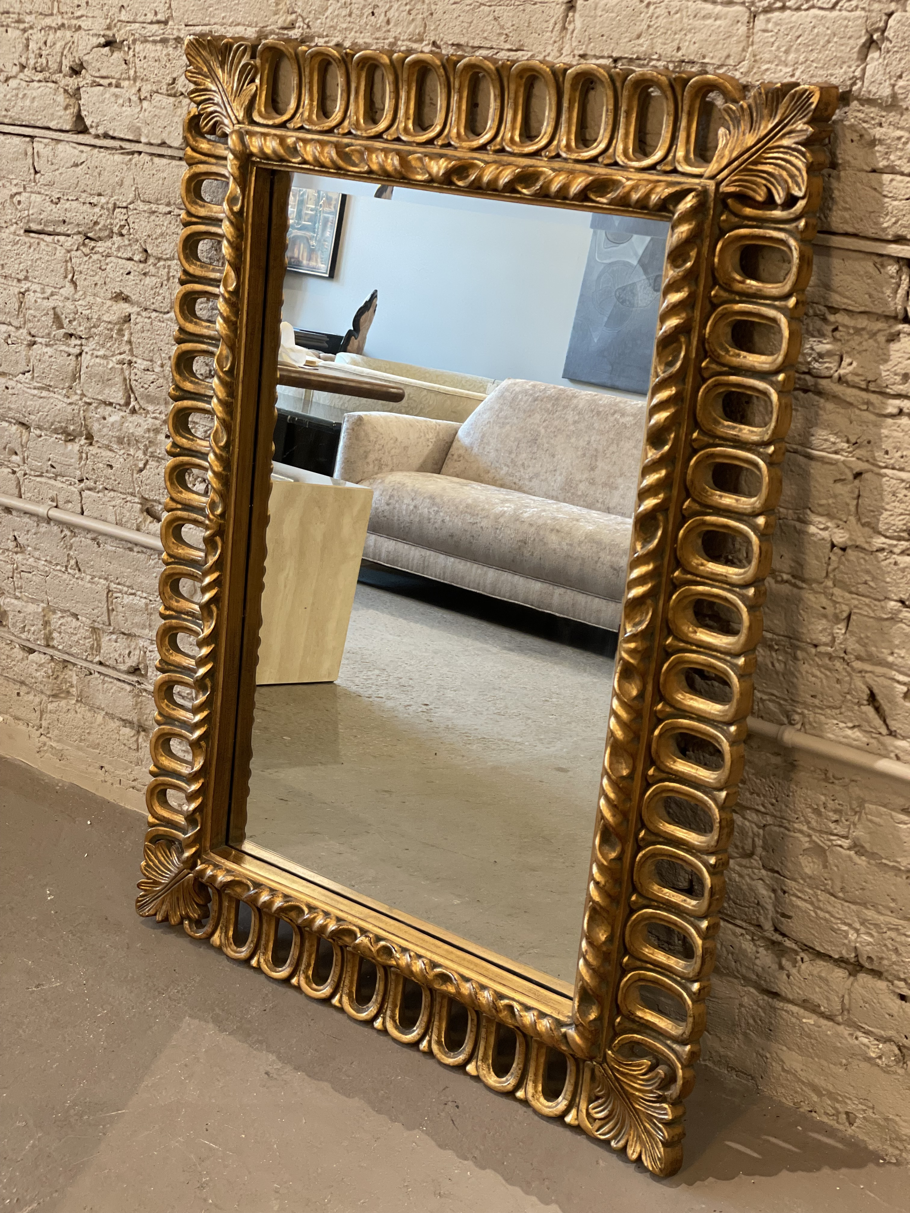 Vintage Gold Gilt Mirror