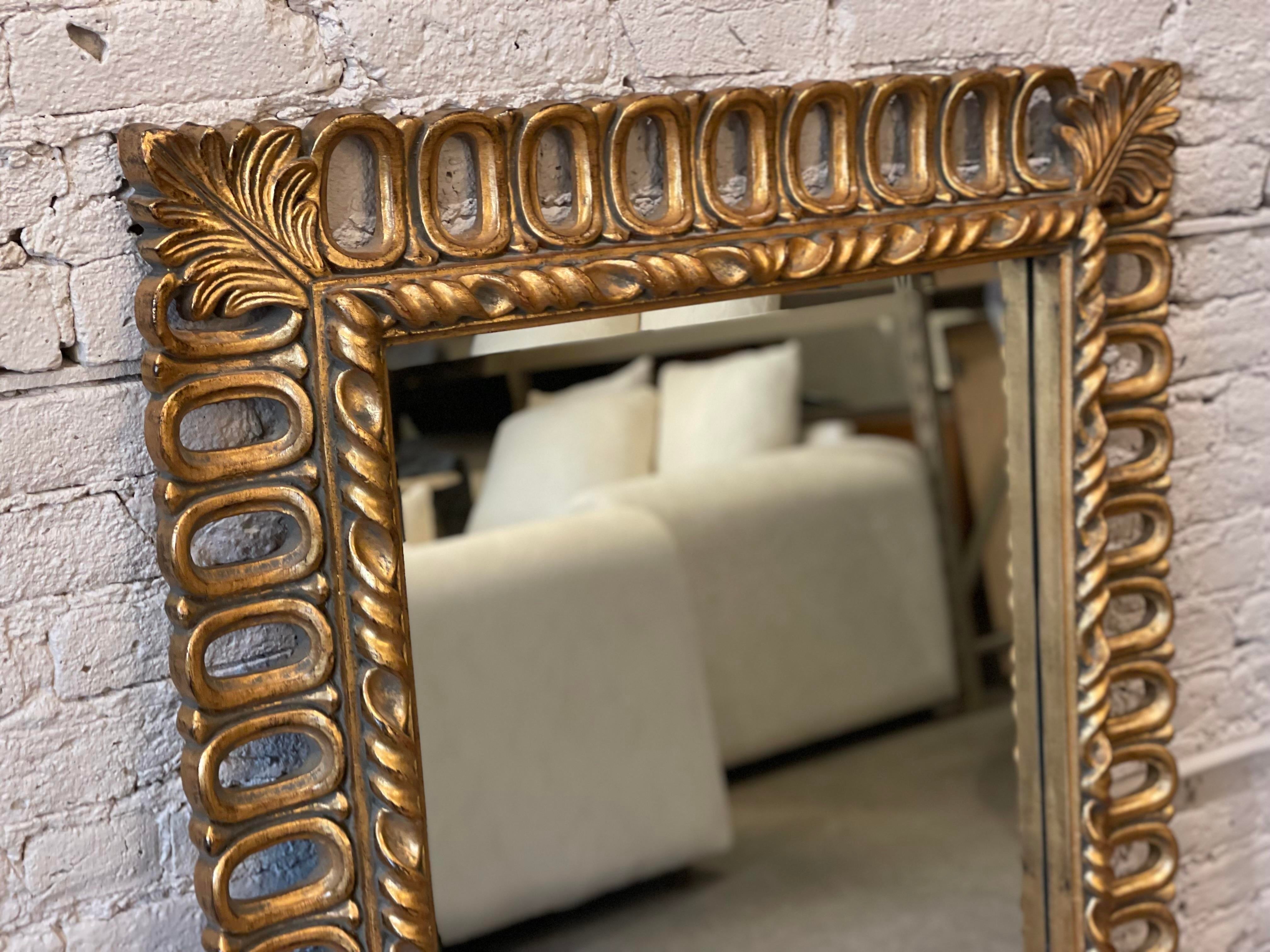 Vintage Gold Gilt Mirror