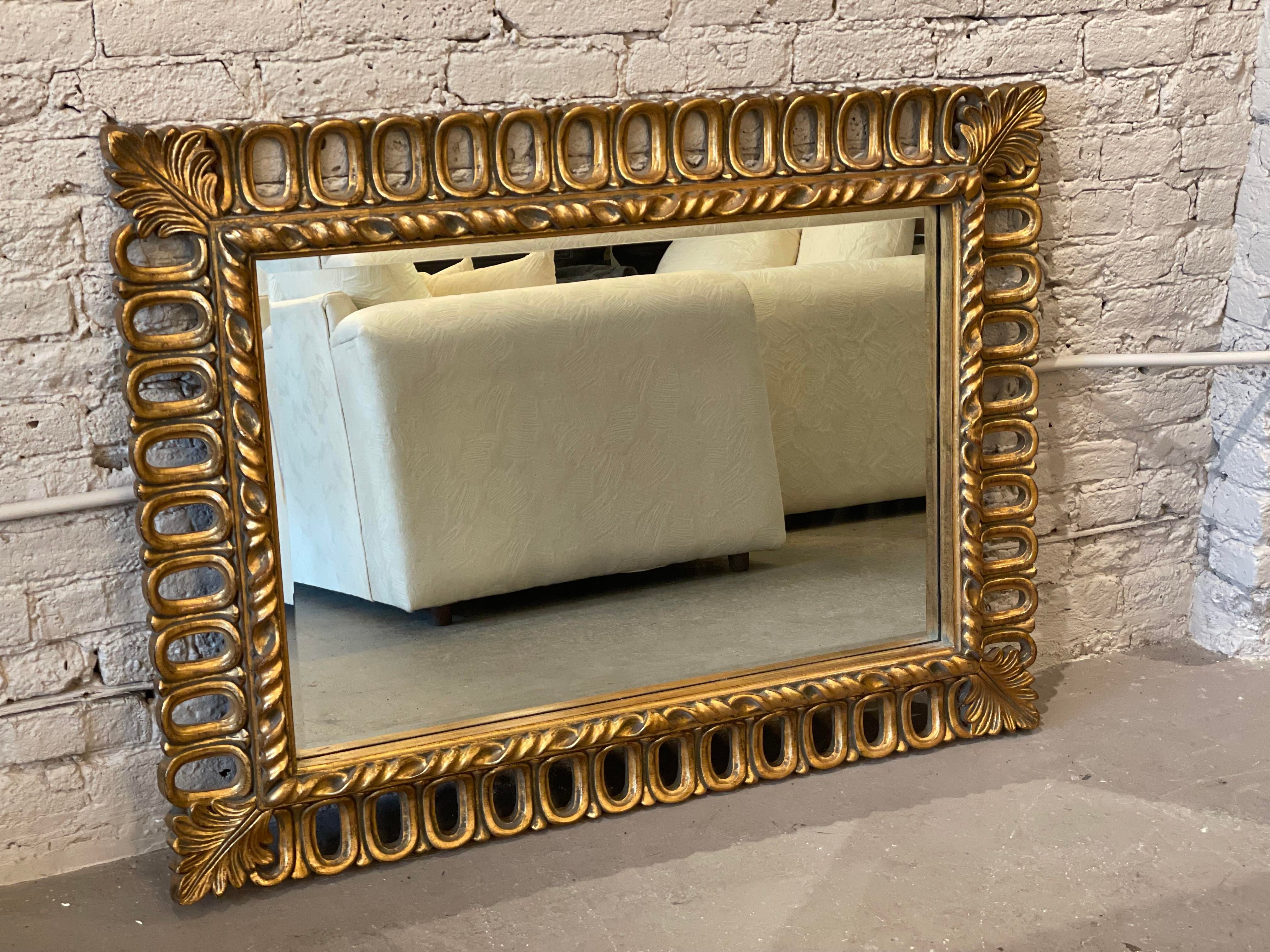 Vintage Gold Gilt Mirror