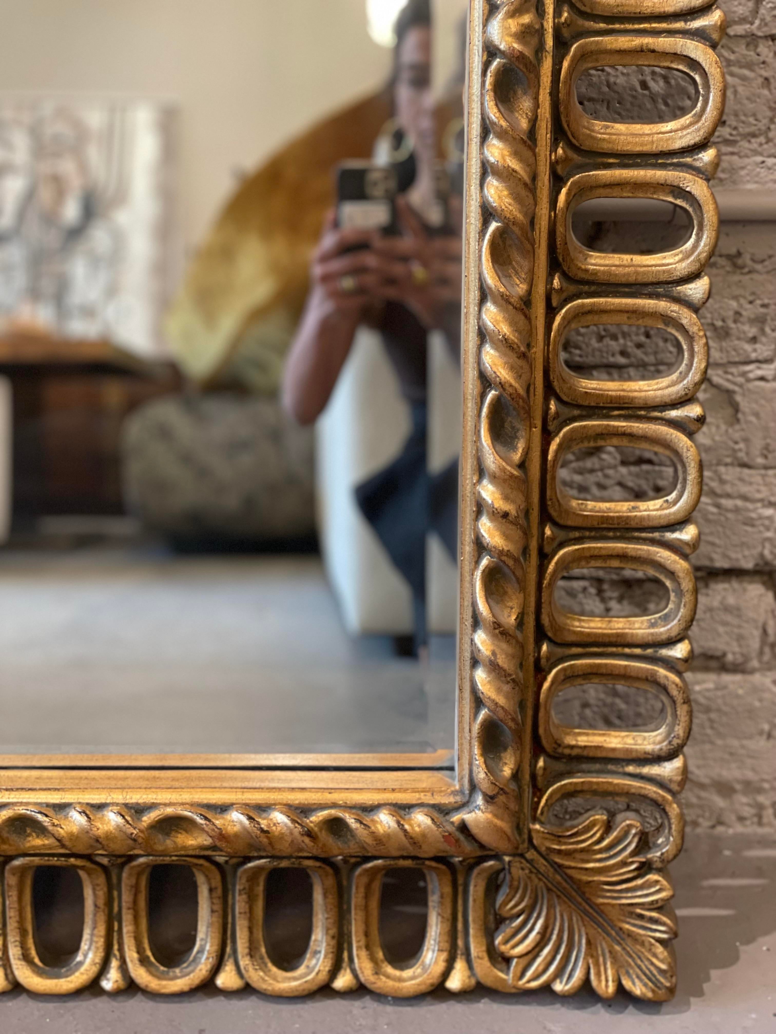 Vintage Gold Gilt Mirror