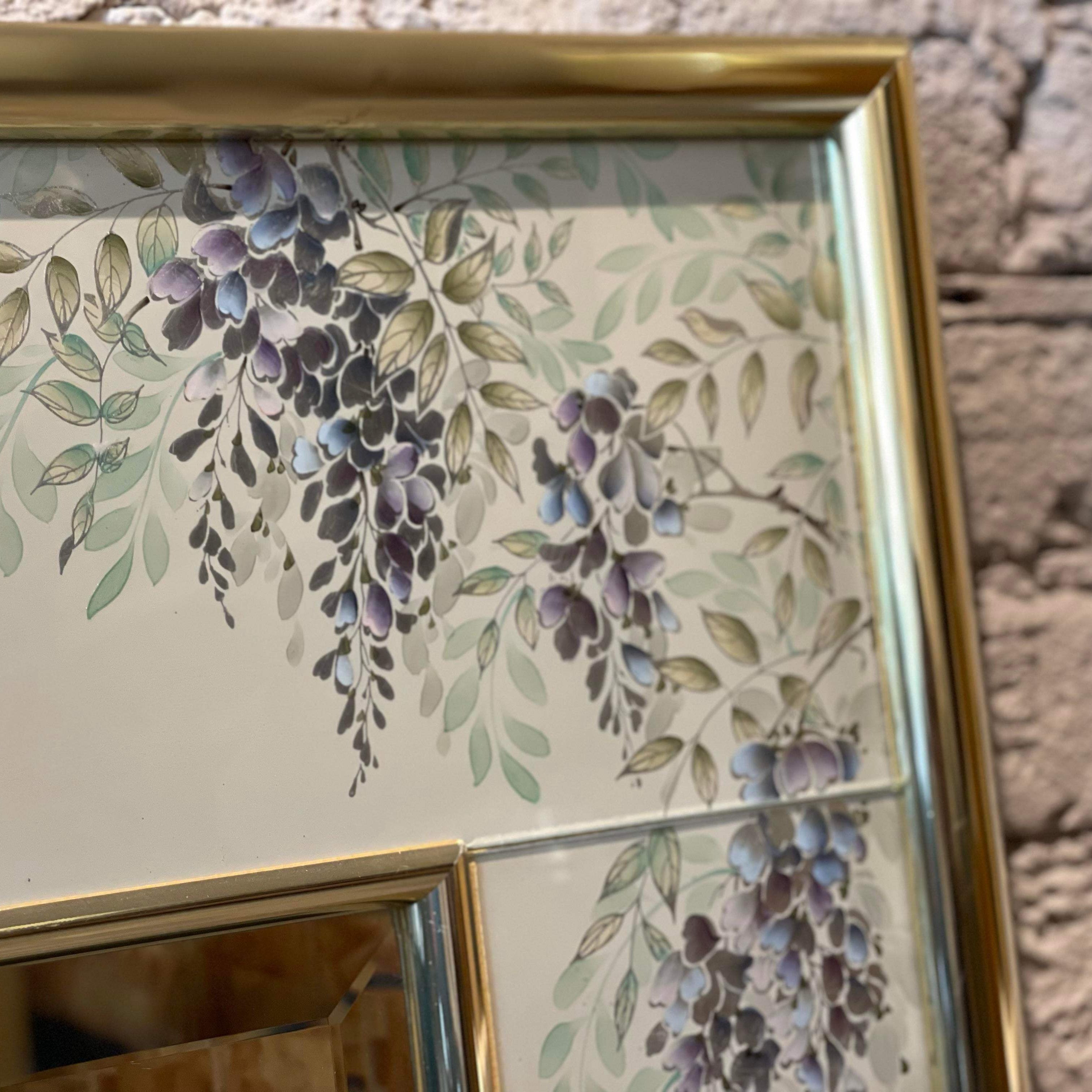 Vintage LaBarge Chinoiserie Mirror