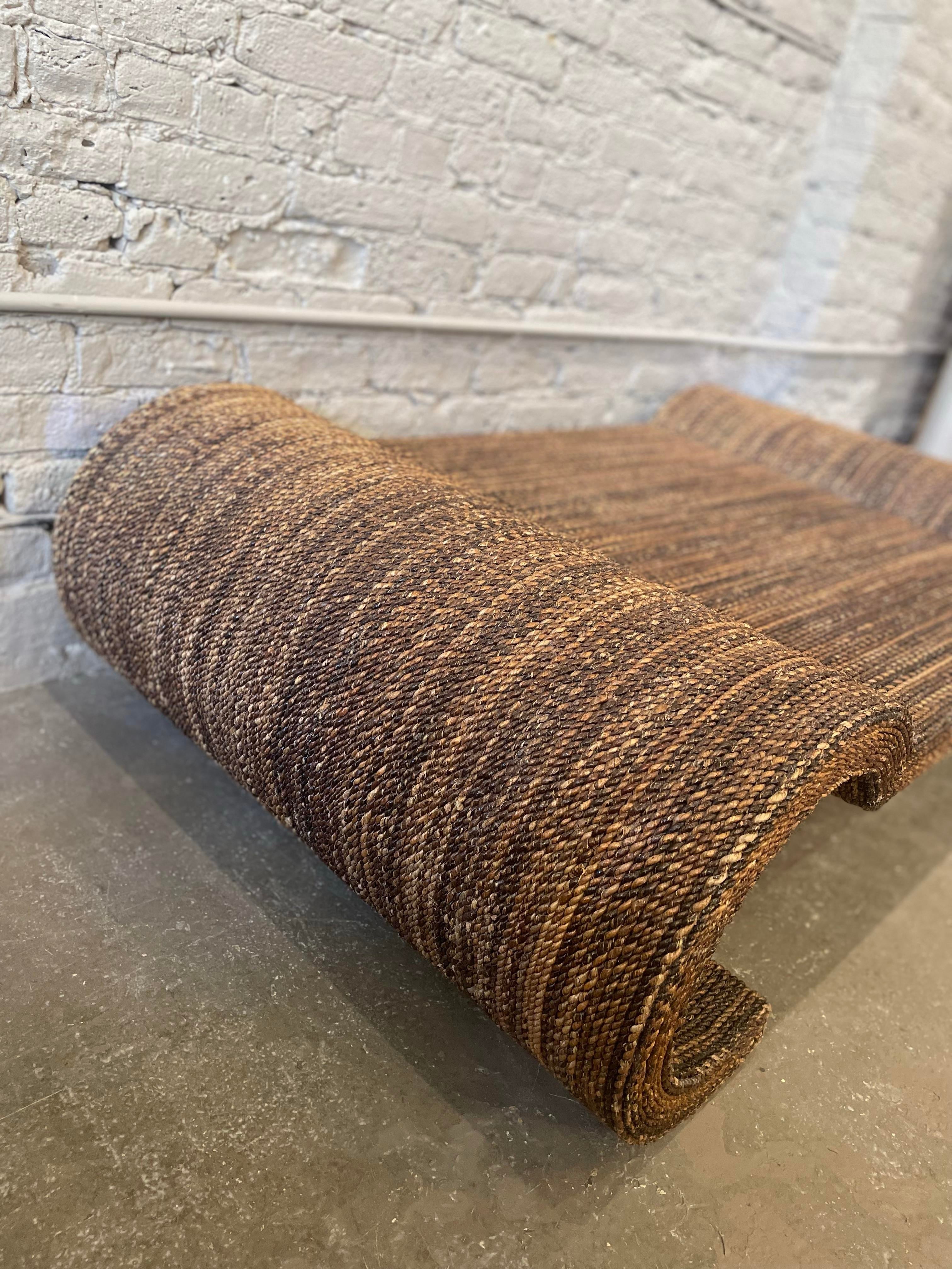 Vintage Twisted Rope Coffee Table