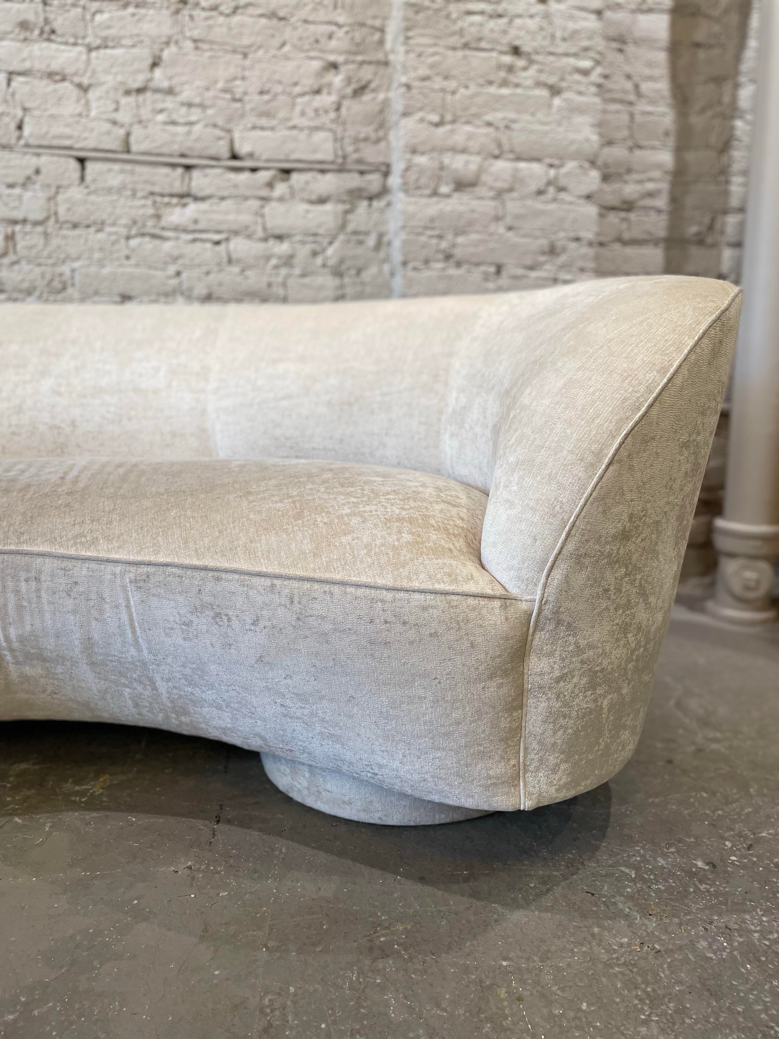 Vintage Vladimir Kagan Directional Cloud Sofa 1980s