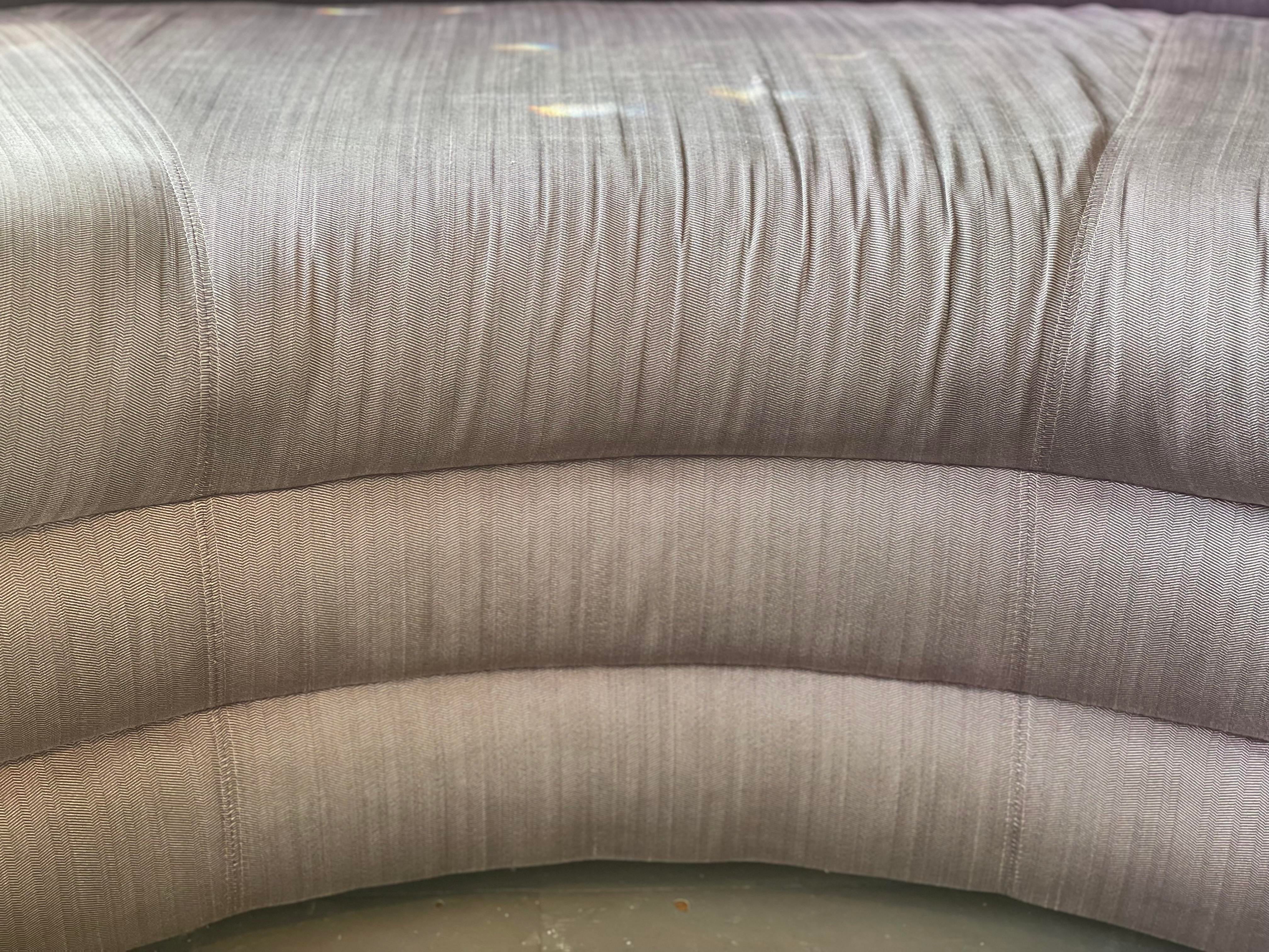 Vintage Vladimir Kagan for Directional Curved Sofa