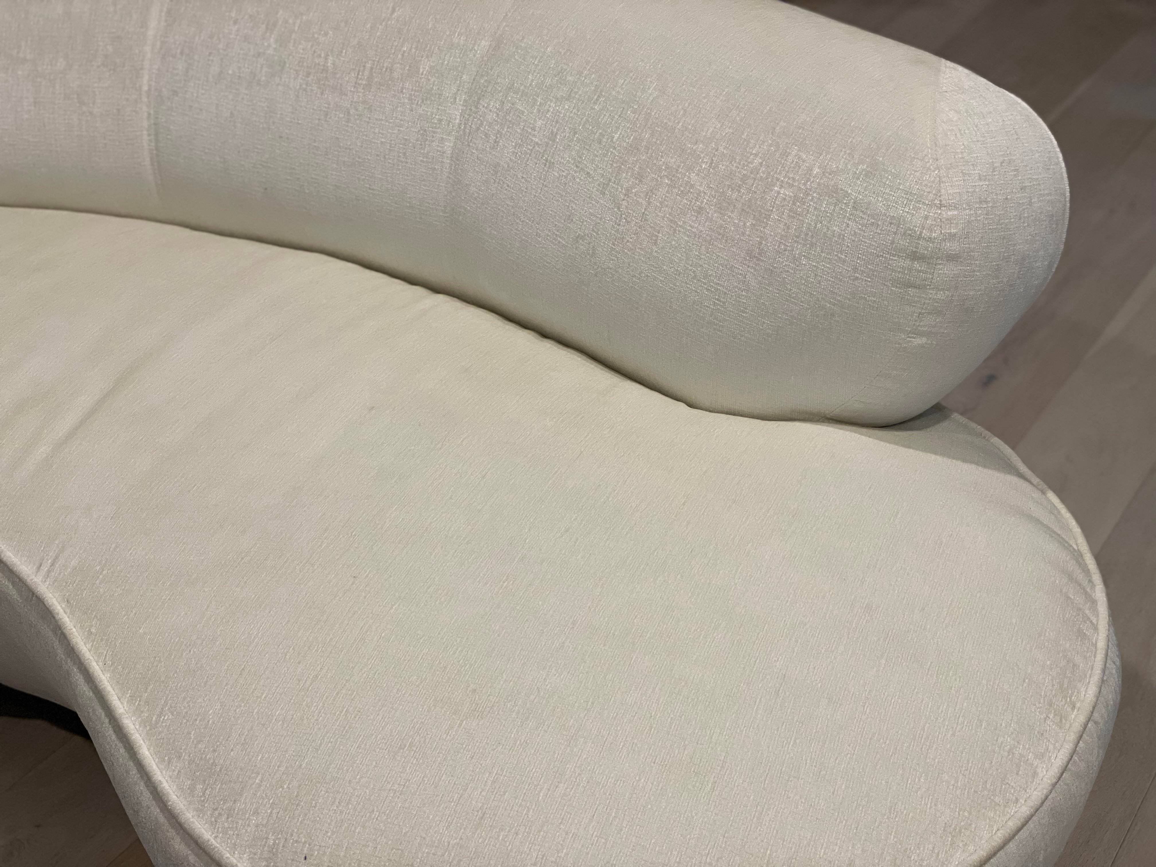 Vladimir Kagan Directional Cloud Serpentine Sofa