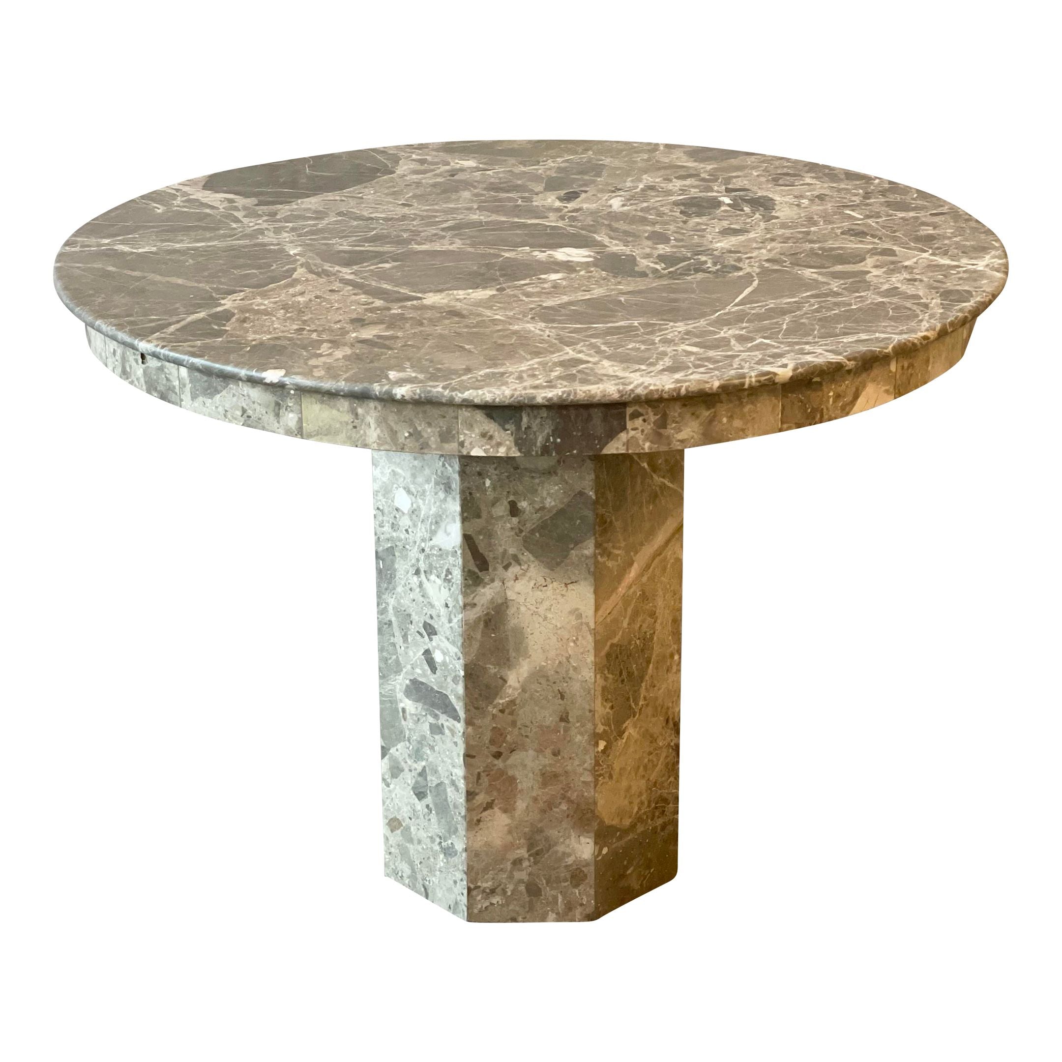 1970s Emperado Marble Dining Table