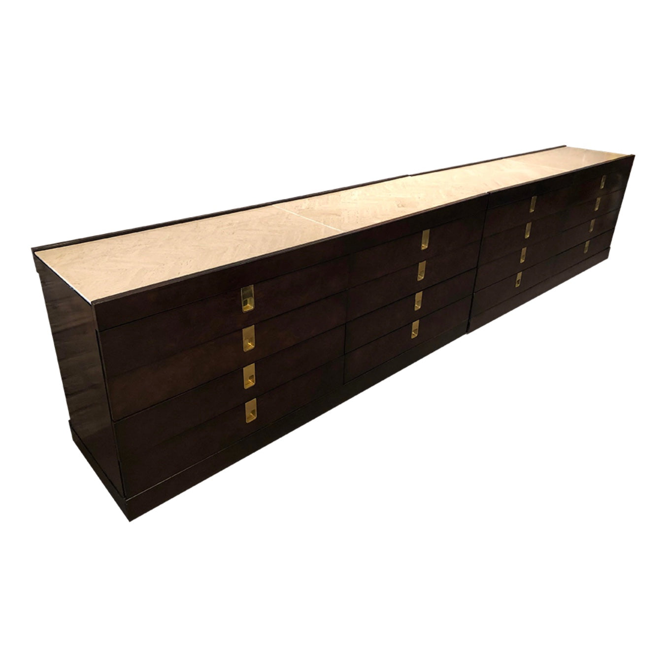 1970s Brian Palmer for Baker Modular Dressers - a Pair