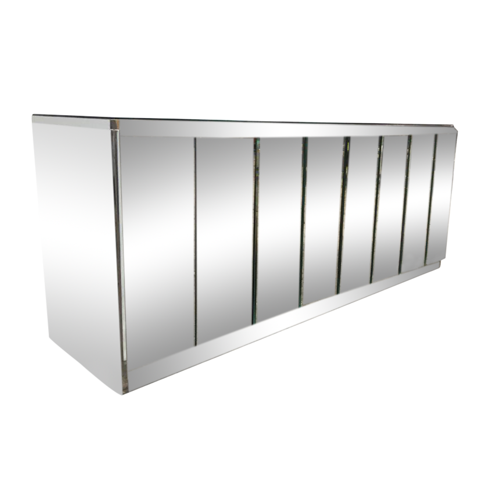 1980s Modern Ello Mirror Credenza