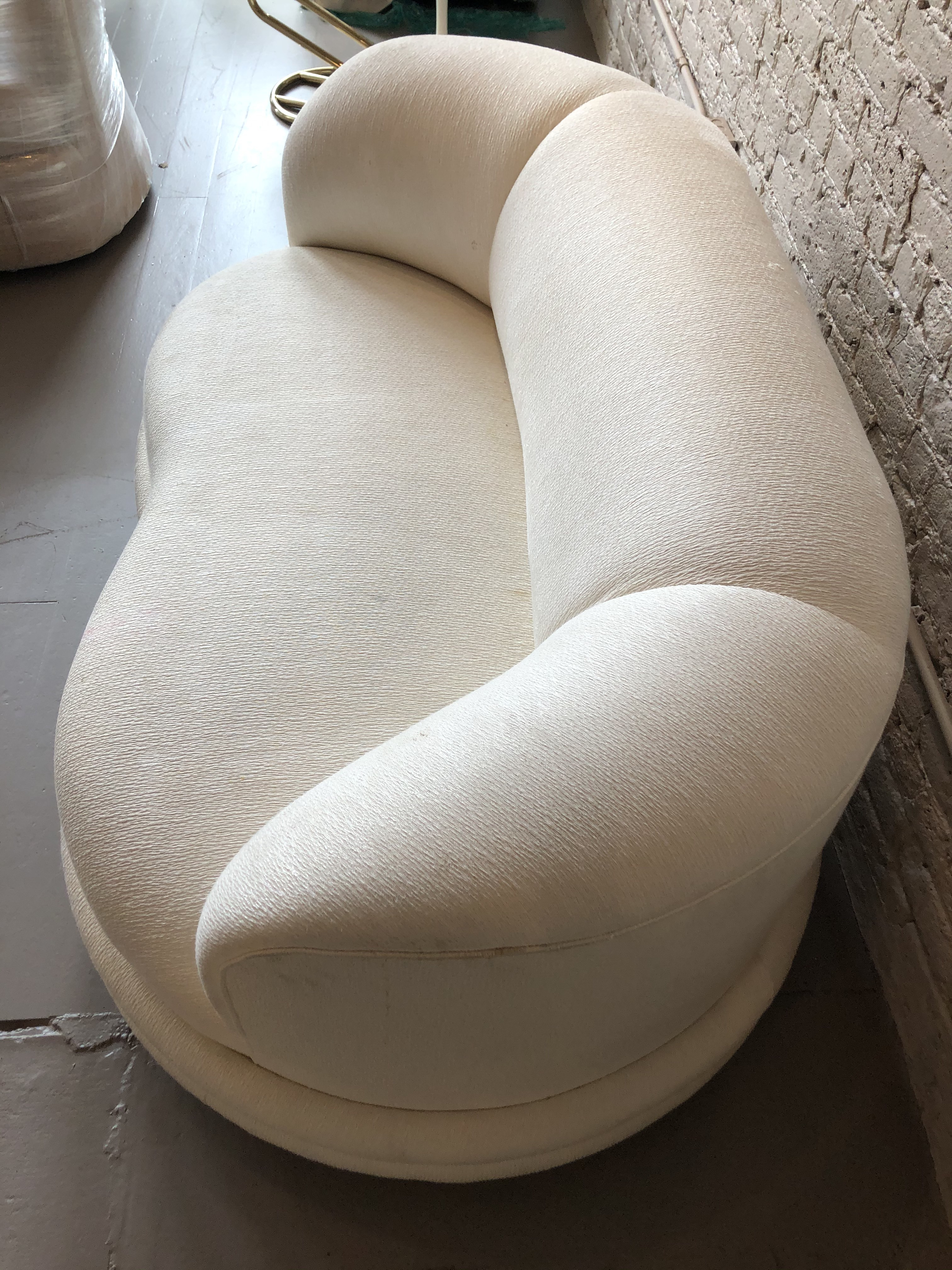 Postmodern Vladimir Kagan Style Loveseat