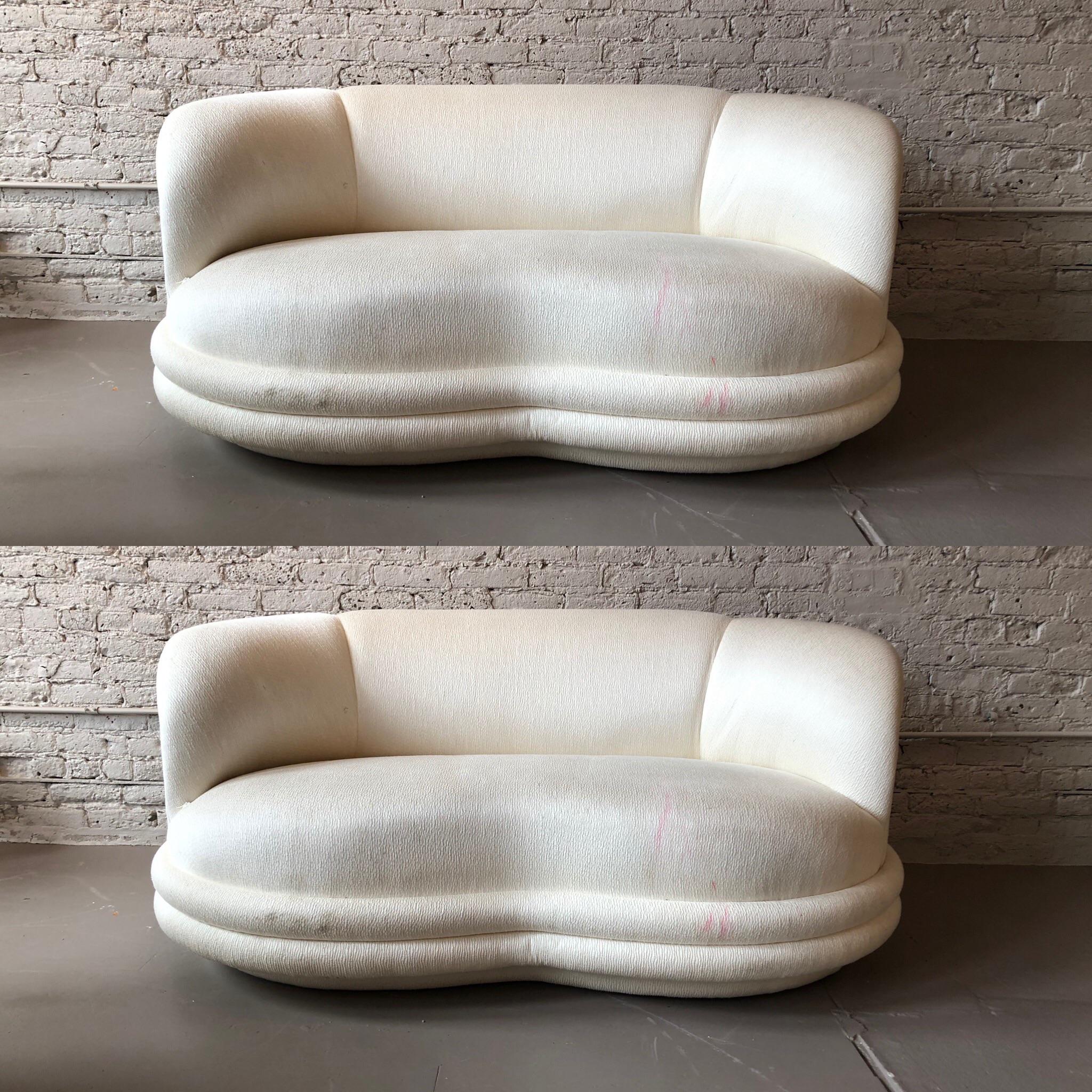 Postmodern Vladimir Kagan Style Loveseat