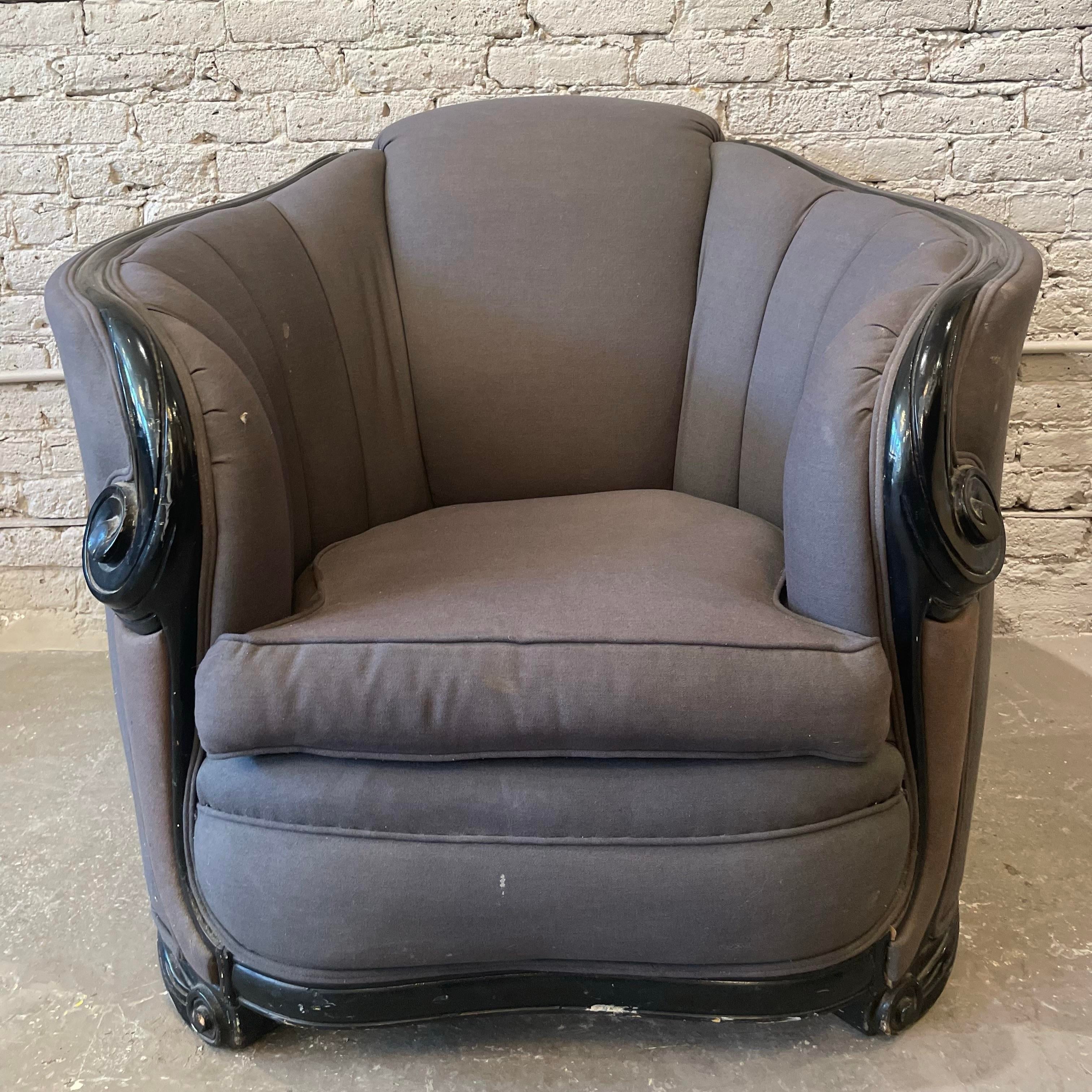 1930s Art Deco Vintage Side Chair
