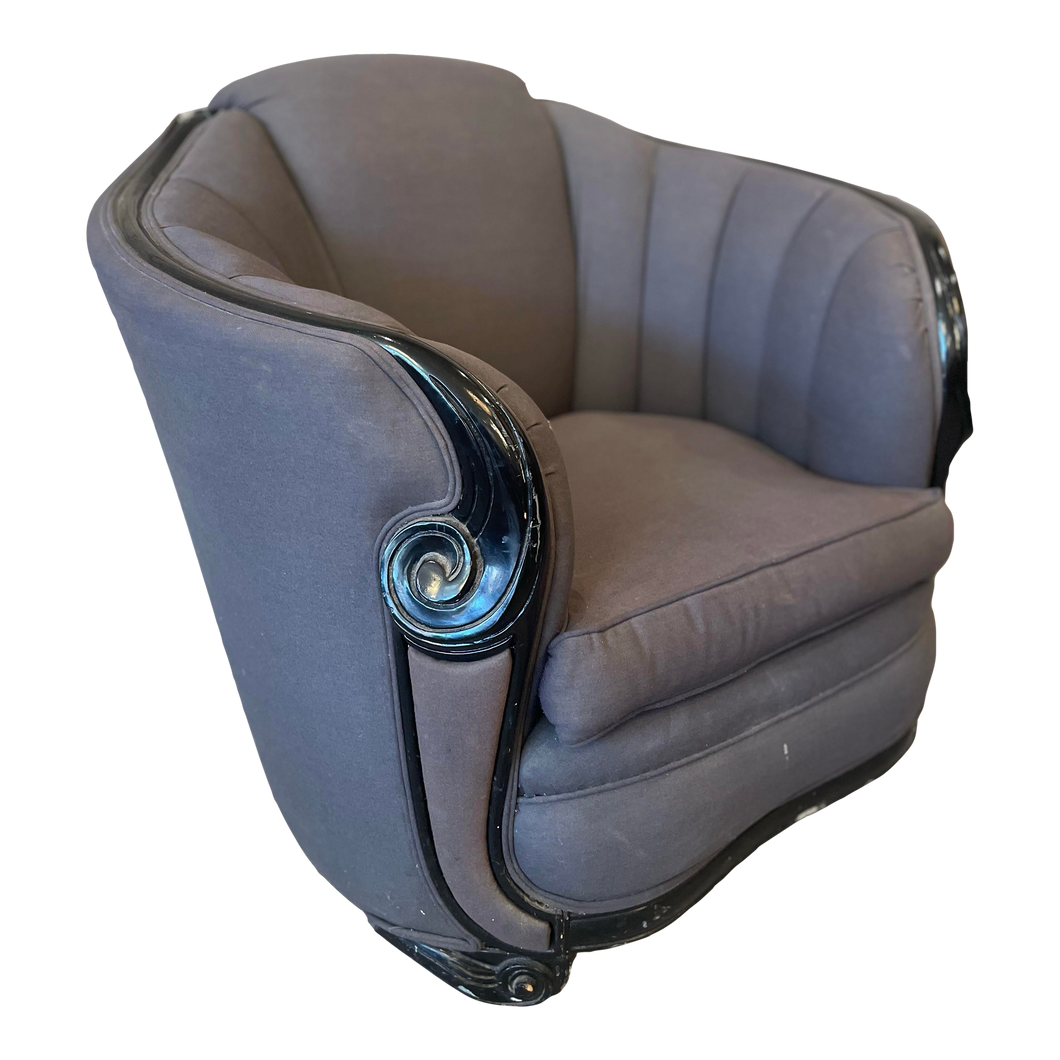 1930s Art Deco Vintage Side Chair