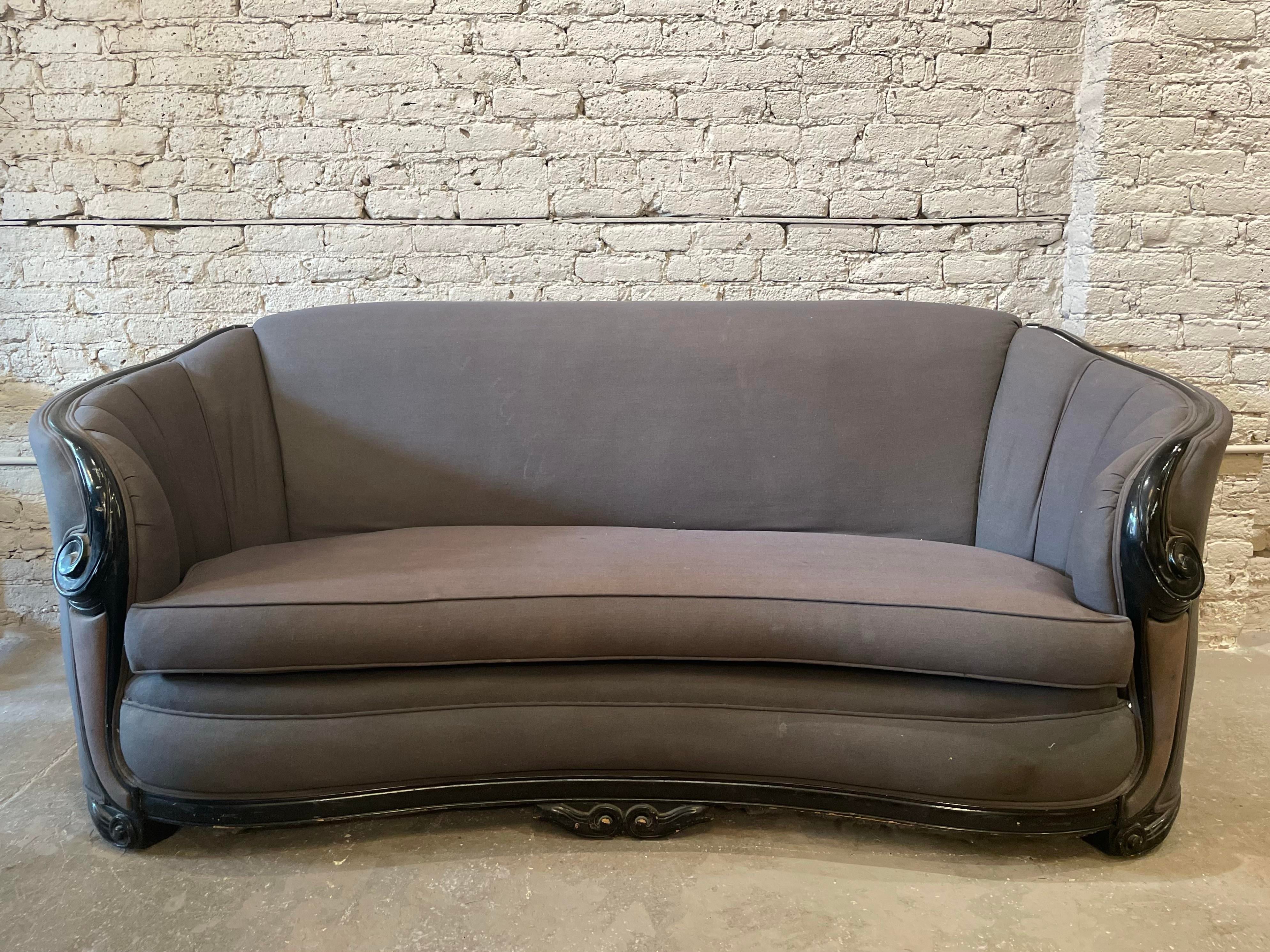 1930s Art Deco Vintage Sofa