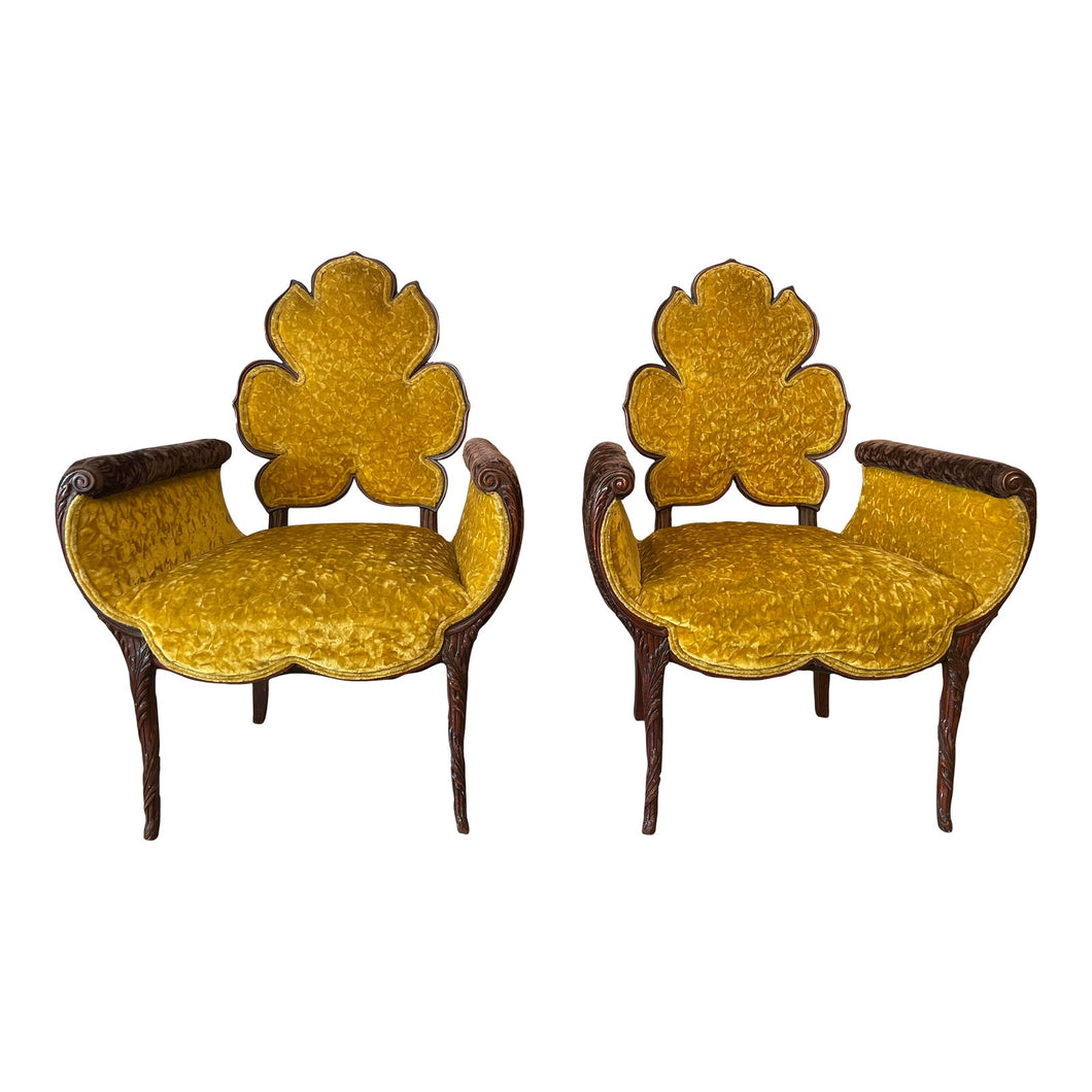 1940s Grosfeld House Vintage Chairs - a Pair