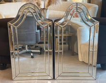 Load image into Gallery viewer, 1950’s Art Deco Mirrors - a Pair
