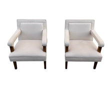 Load image into Gallery viewer, 1970s Mid-Century Club Lounge Chairs - a Pair
