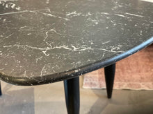 Load image into Gallery viewer, 1970s Nero Marquina Biomorphic Dining Table
