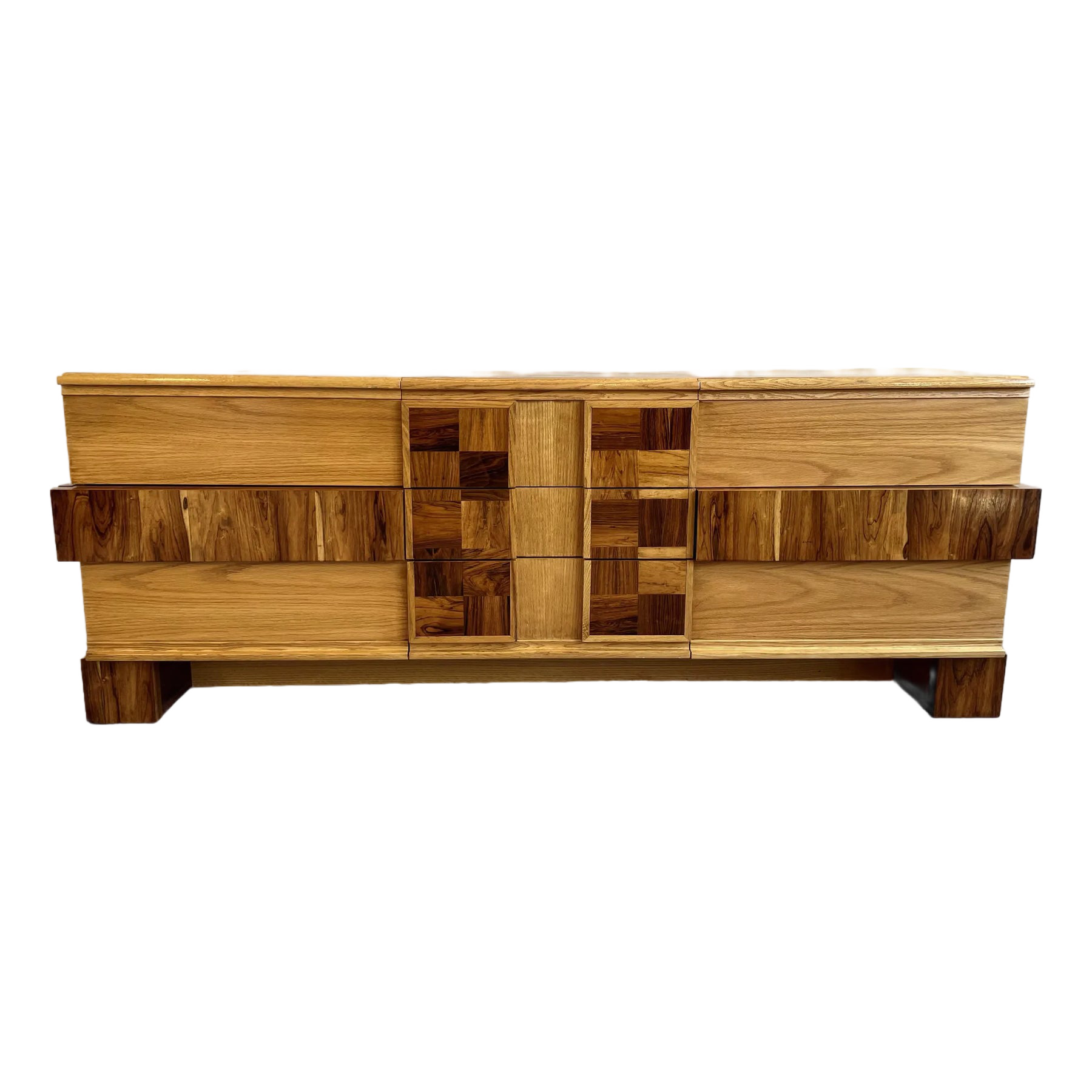 1970s Tabago Brutalist Vintage Dresser Credenza