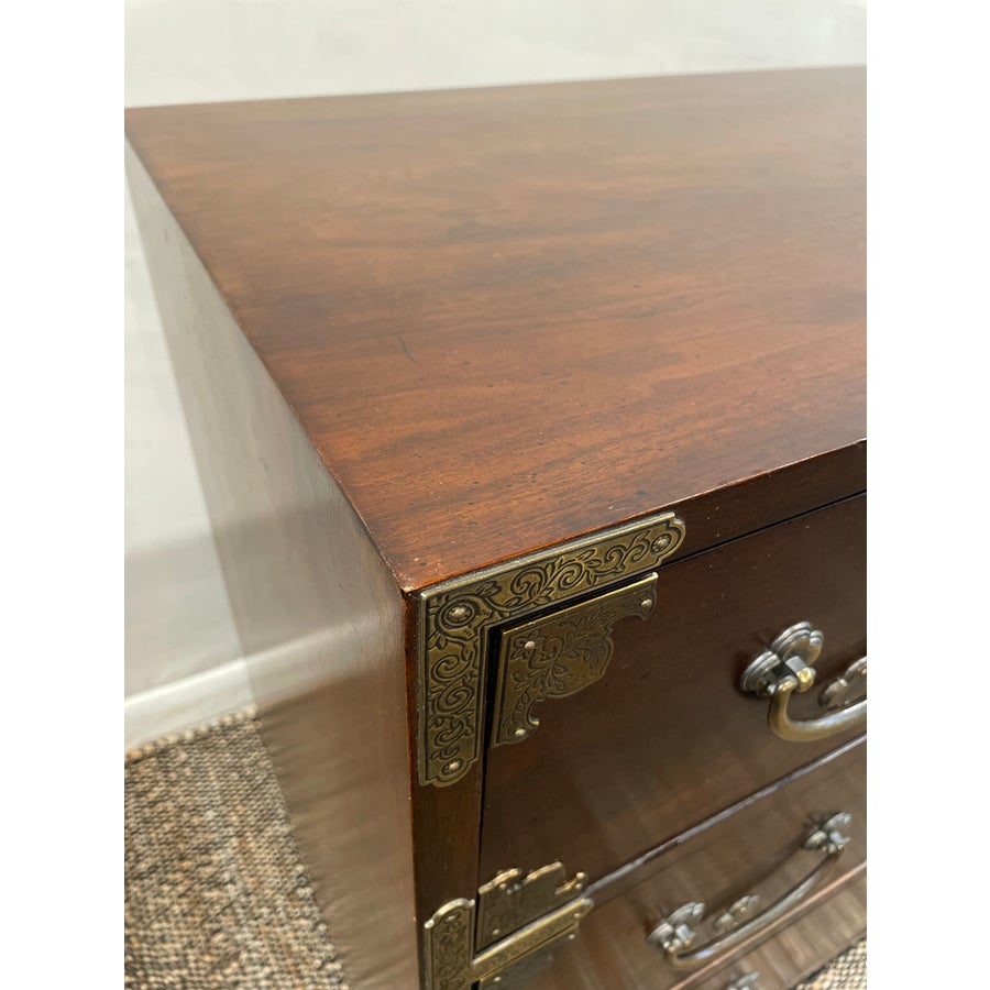 1970s Vintage Henredon Tansu Asian Dresser Credenza