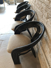 Load image into Gallery viewer, 1980s Bamboo Dining Chairs in the Manner of Axel Enthoven for Rohe Noordwoolde - Set of 4
