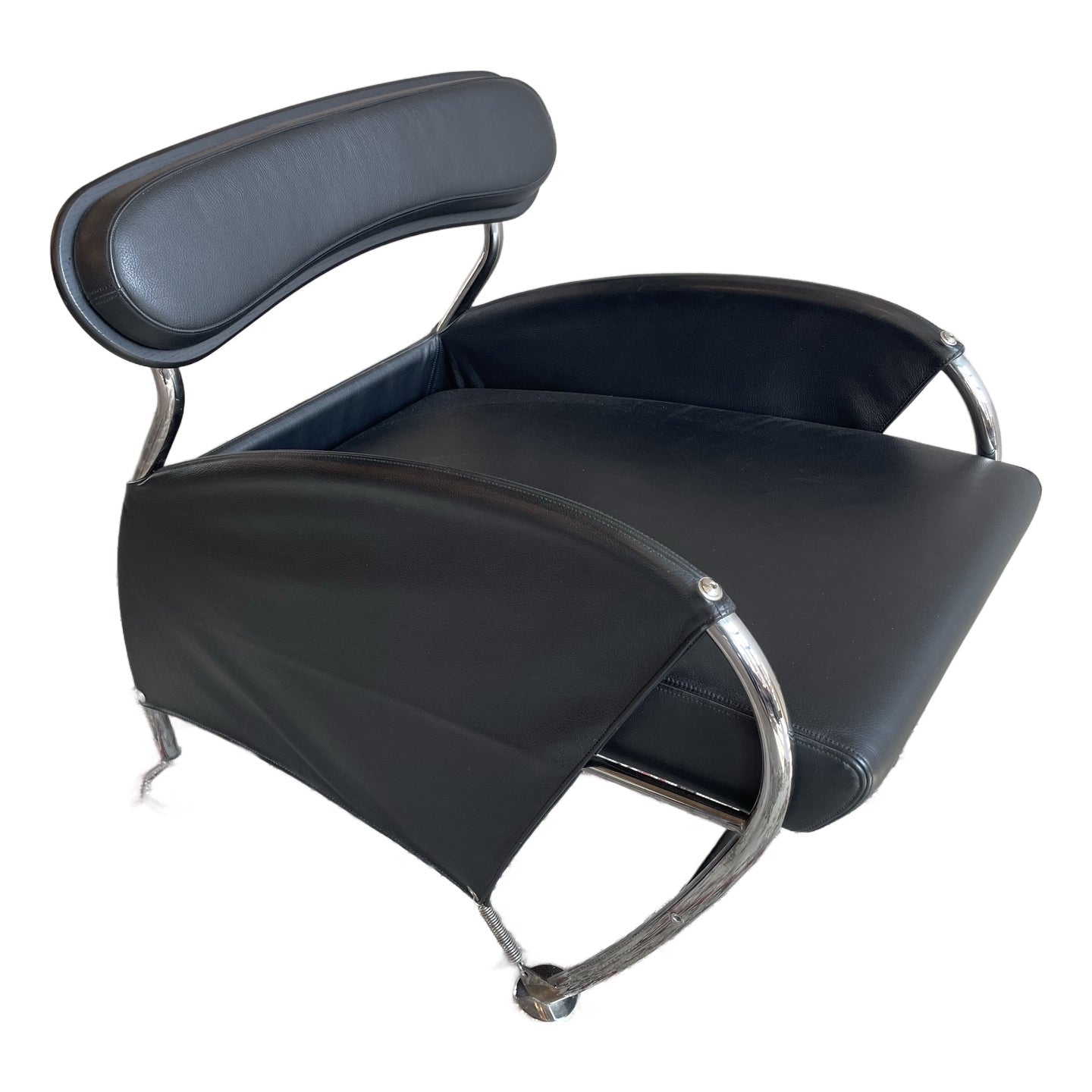 1980s Italian Modern Memphis Style Armchair in the Manner of Massimo Iosa Ghini