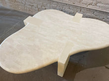 Load image into Gallery viewer, 1980s Maitland Smith Tessellated Stone Biomorphic Coffee Table
