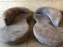 Load image into Gallery viewer, 1980s Post Modern Cloud Serpentine Sofas Chaise Styled After Vladimir Kagan - a Pair
