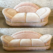 Load image into Gallery viewer, 1980s Postmodern Sofa Set With Brass Detailing - 2 Pieces
