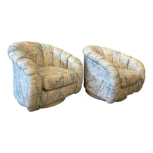 Load image into Gallery viewer, 1980s Postmodern Swivel Chairs - a Pair
