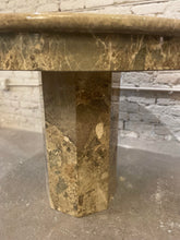 Load image into Gallery viewer, 1980s Vintage Emperador Italian Marble Entry Dining Table
