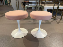 Load image into Gallery viewer, 1980s Vintage Tulip Stools by Eero Saarinen for Knoll Labeled - a Pair
