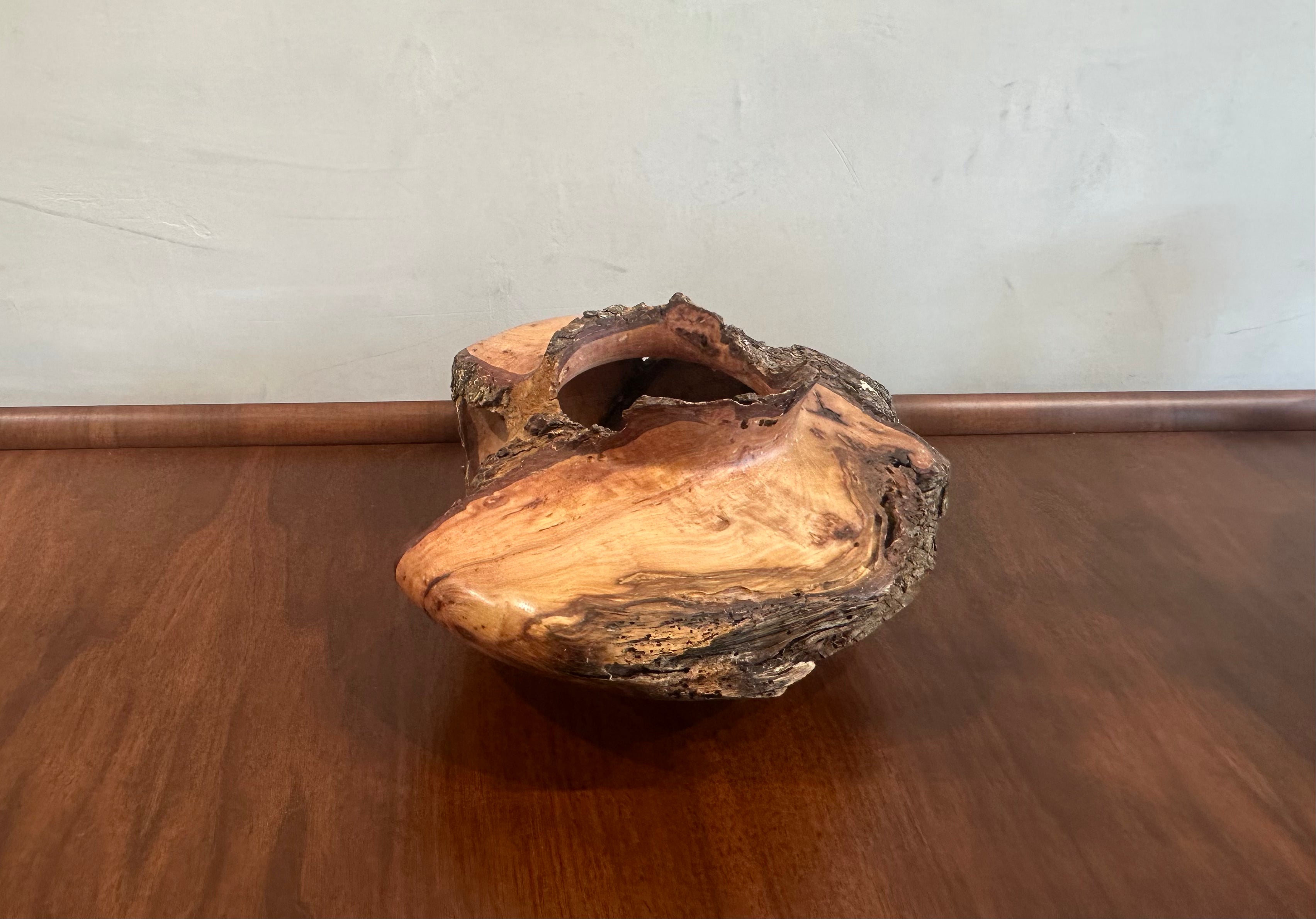 Burled Wood Sculpture
