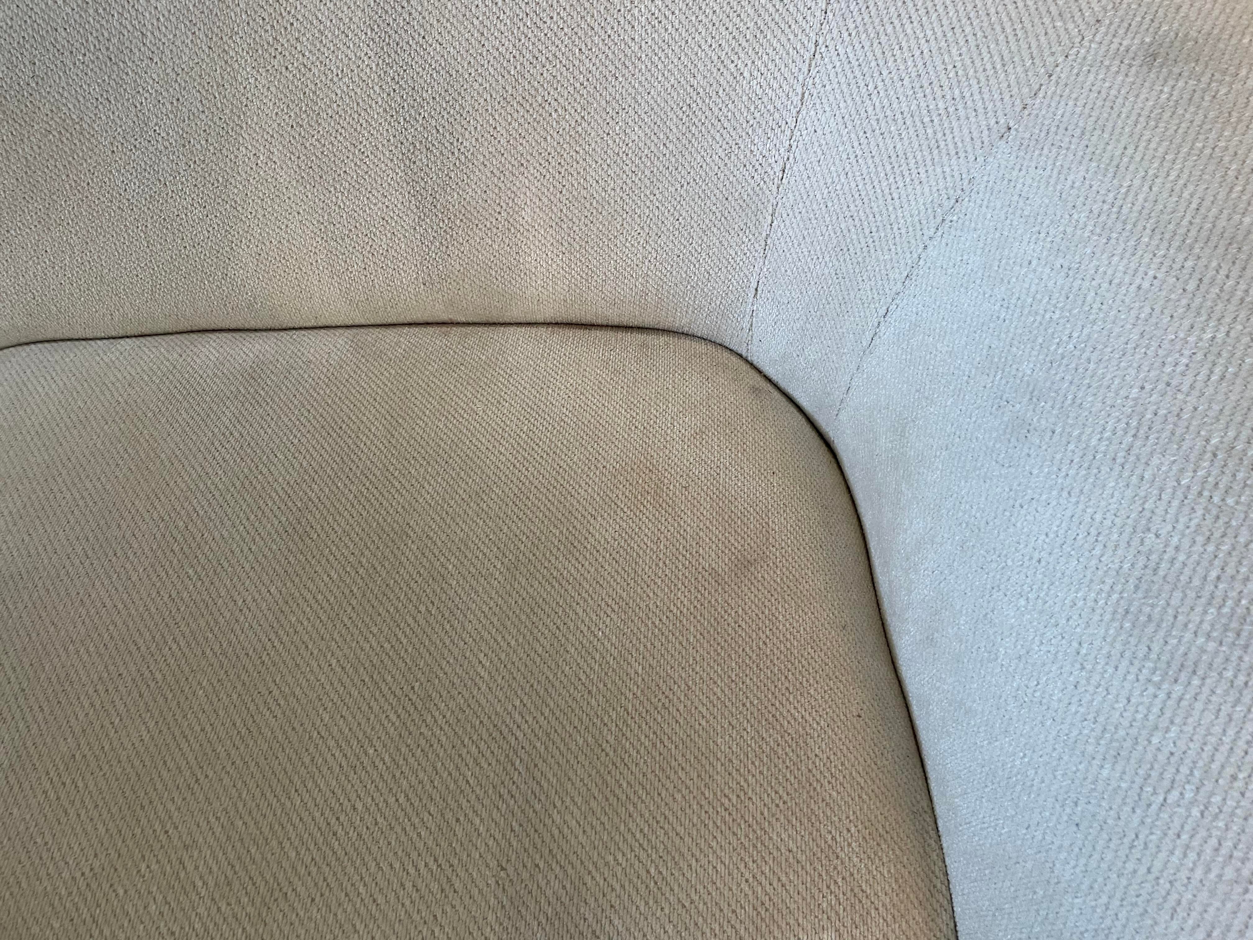 Directional Post Modern Sofa With Rounded Arms
