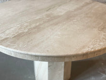 Load image into Gallery viewer, Italian Postmodern Travertine Dining Table

