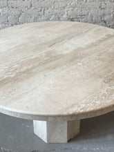 Load image into Gallery viewer, Italian Postmodern Travertine Dining Table
