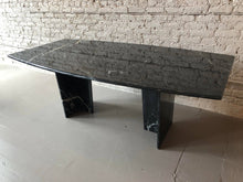 Load image into Gallery viewer, Post Modern Black Marble Dining Table
