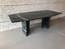 Load image into Gallery viewer, Post Modern Black Marble Dining Table
