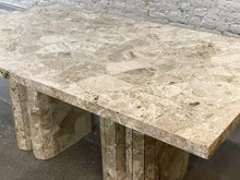 Load image into Gallery viewer, Postmodern Vintage Marble Dining Table
