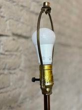 Load image into Gallery viewer, Vintage 1960s Brass Spiral Lamp
