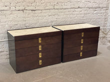Load image into Gallery viewer, Vintage 1970s Brian Palmer for Baker Nightstands - Set of 2
