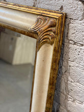 Load image into Gallery viewer, Vintage 1980s Gold Gilt and Milk Paint Mirror
