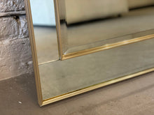 Load image into Gallery viewer, Vintage 1980s LaBarge Mirror With Rose Gold Detailing

