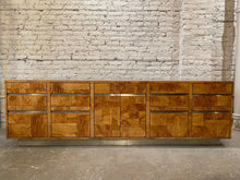 Load image into Gallery viewer, Vintage Credenza Dresser 1970s in the Manner of Milo Baughman
