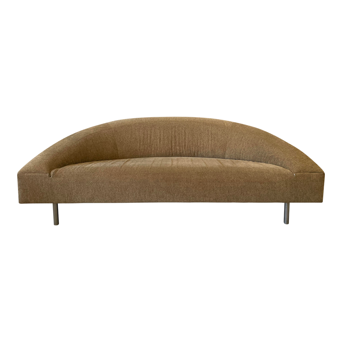 Vintage Curved Sofa – Curated by SG