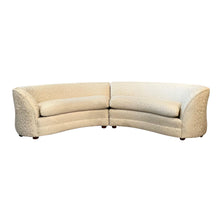 Load image into Gallery viewer, Vintage Italian Custom Curved Sofa
