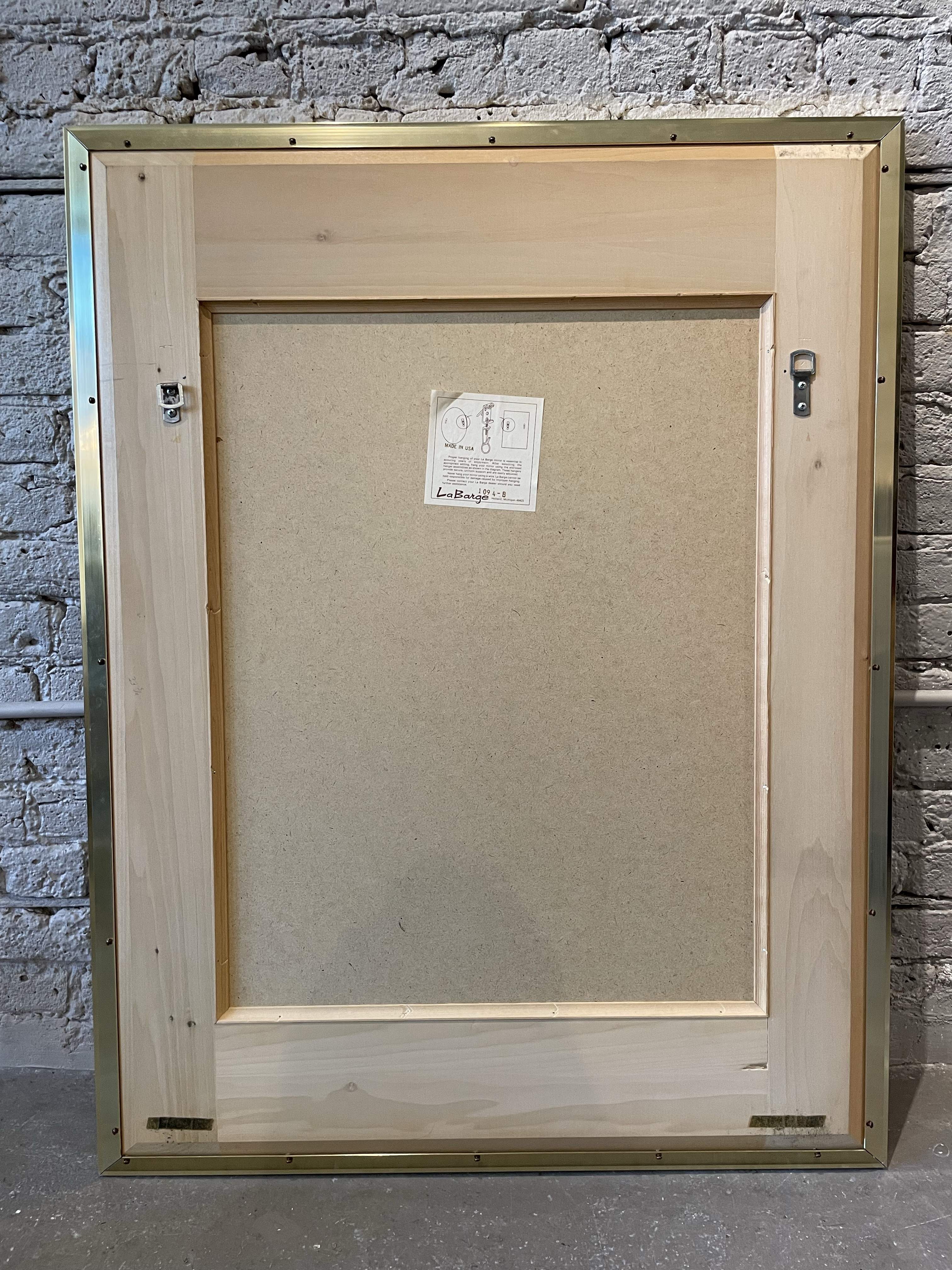Vintage LaBarge Chinoiserie Mirror