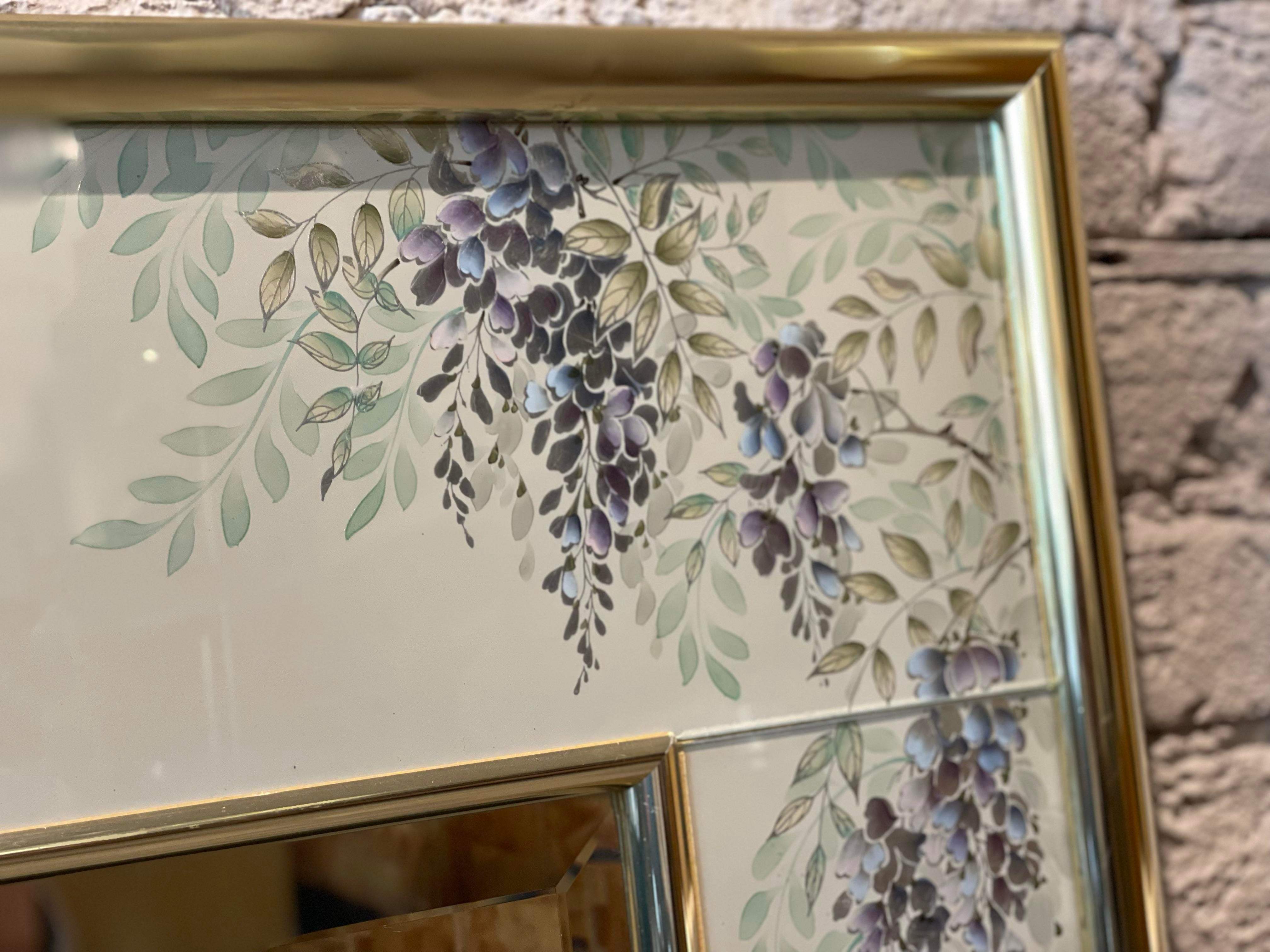 Vintage LaBarge Chinoiserie Mirror