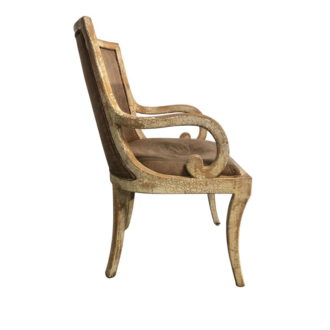 Vintage Wood Solid and Sturdy Dining Chairs - Set of 6