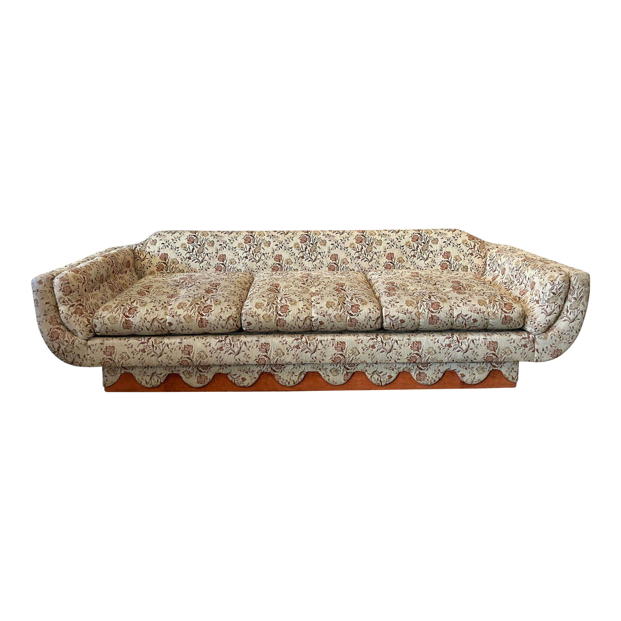 1960s Vintage Sofa in the Manner of Adrian Pearsall